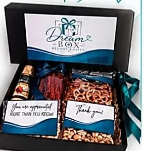 Corporate thank-you gift box